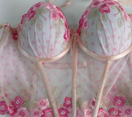 Corset Polka Dots