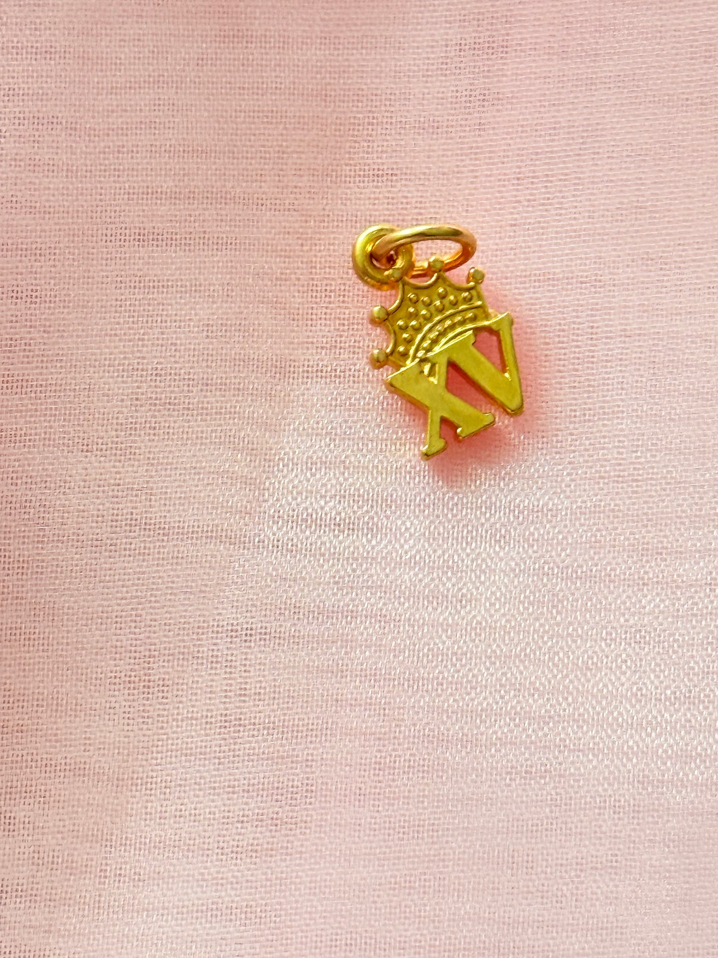Quinceañera XV 18K Gold Plated  Charm Pendant  — Dress, Lingerie, Corset  Pendant, Bracelet & Souvenir Gift