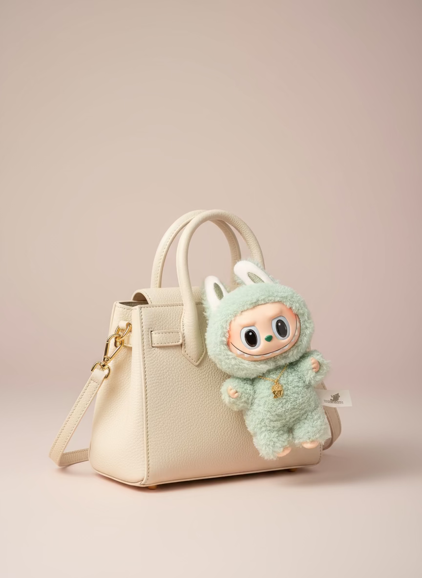 LaBubu in a purse 