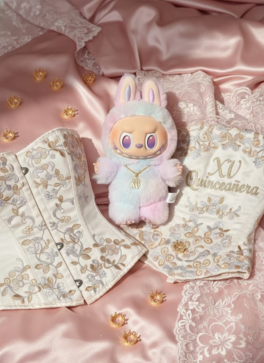 LaBubu with Charm XV 