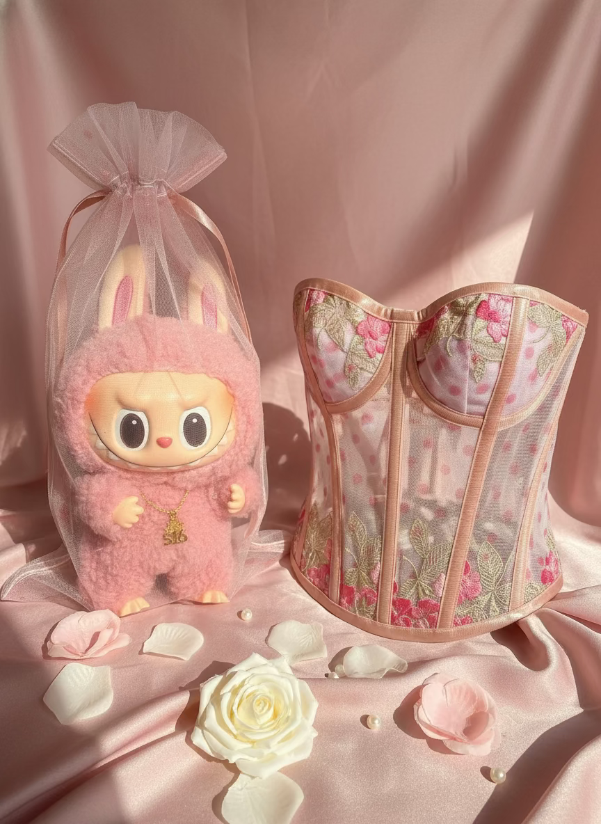 Labubu +Corset+Char S16 Usd90