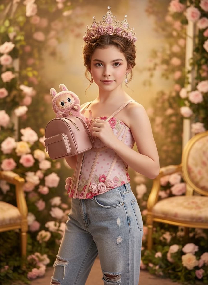 labubu + Corset + charm usd 90