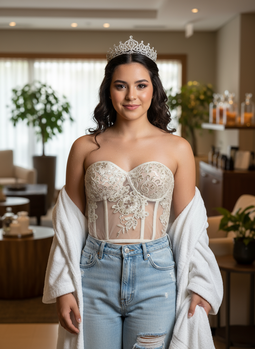 Corset Orquidea Nupcial spa