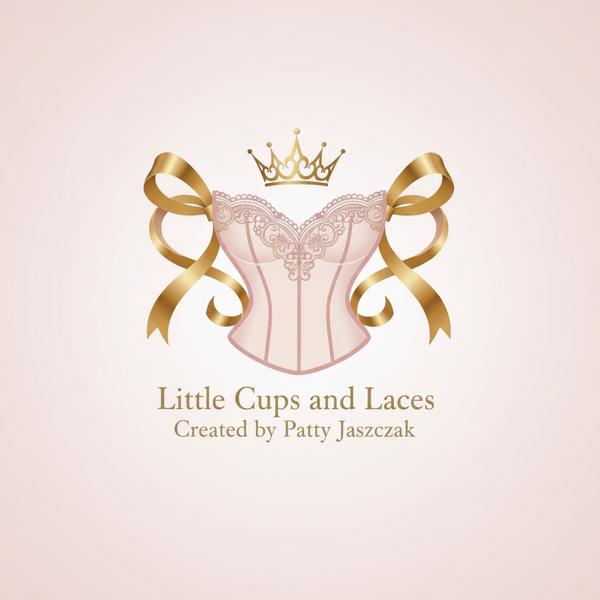 Cups and Laces Logo - Rosa Pálido