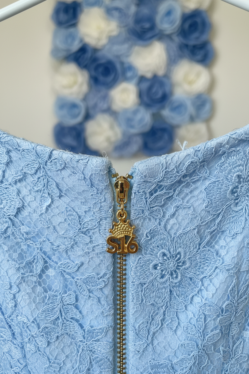 Dije Sweet 16 - Azul
