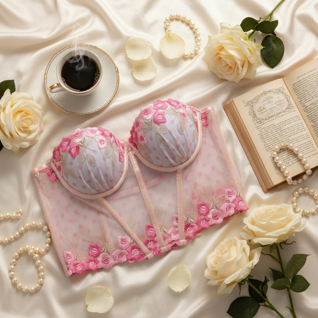 Flat lay corset