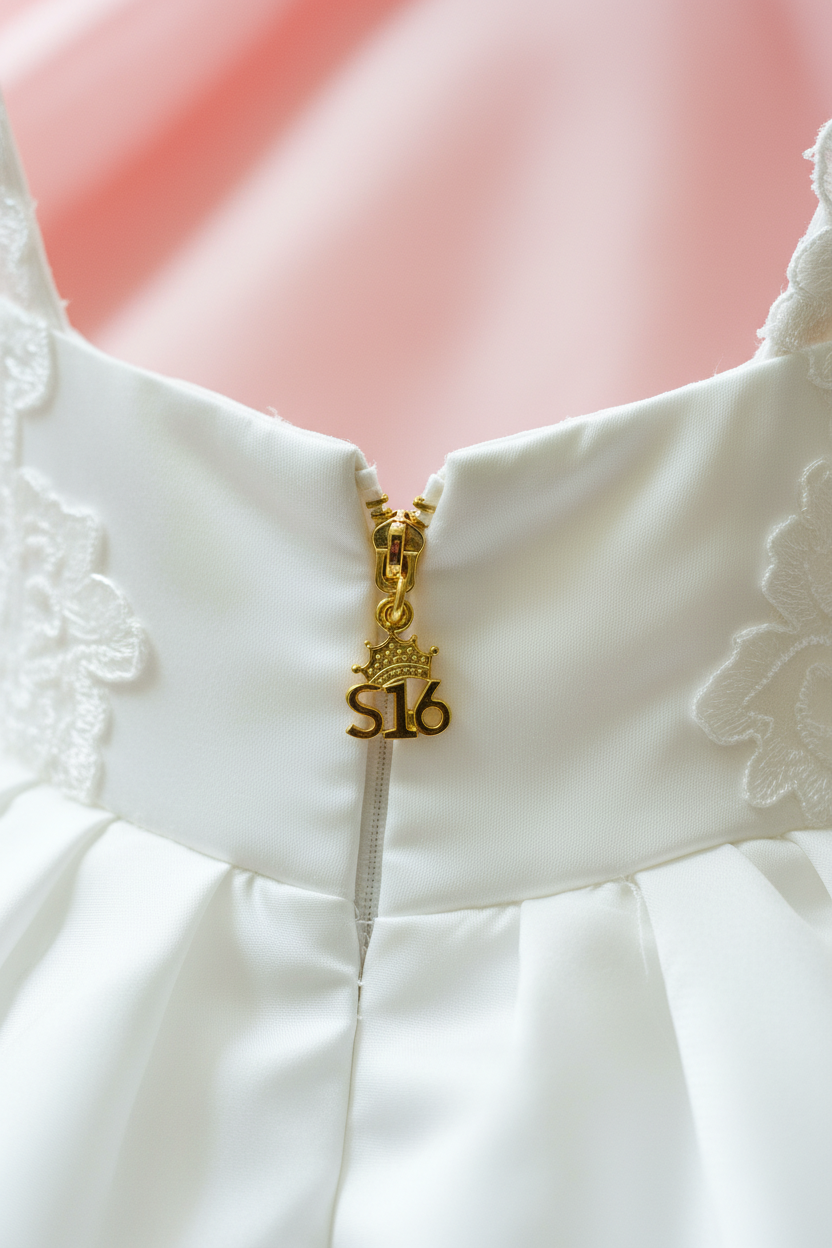 S16 Charm on Zipper Realistic